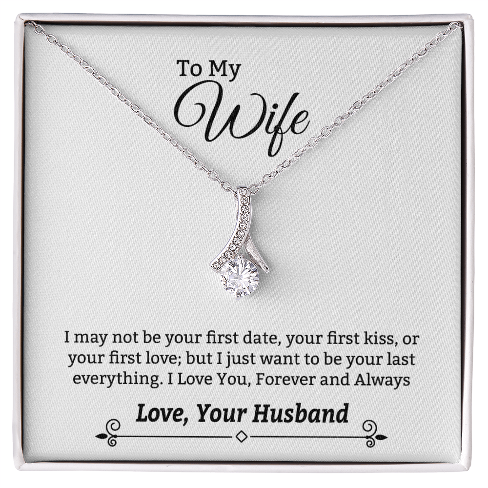 "To My Beautiful Wife: Forever My Love, Forever My Treasure"