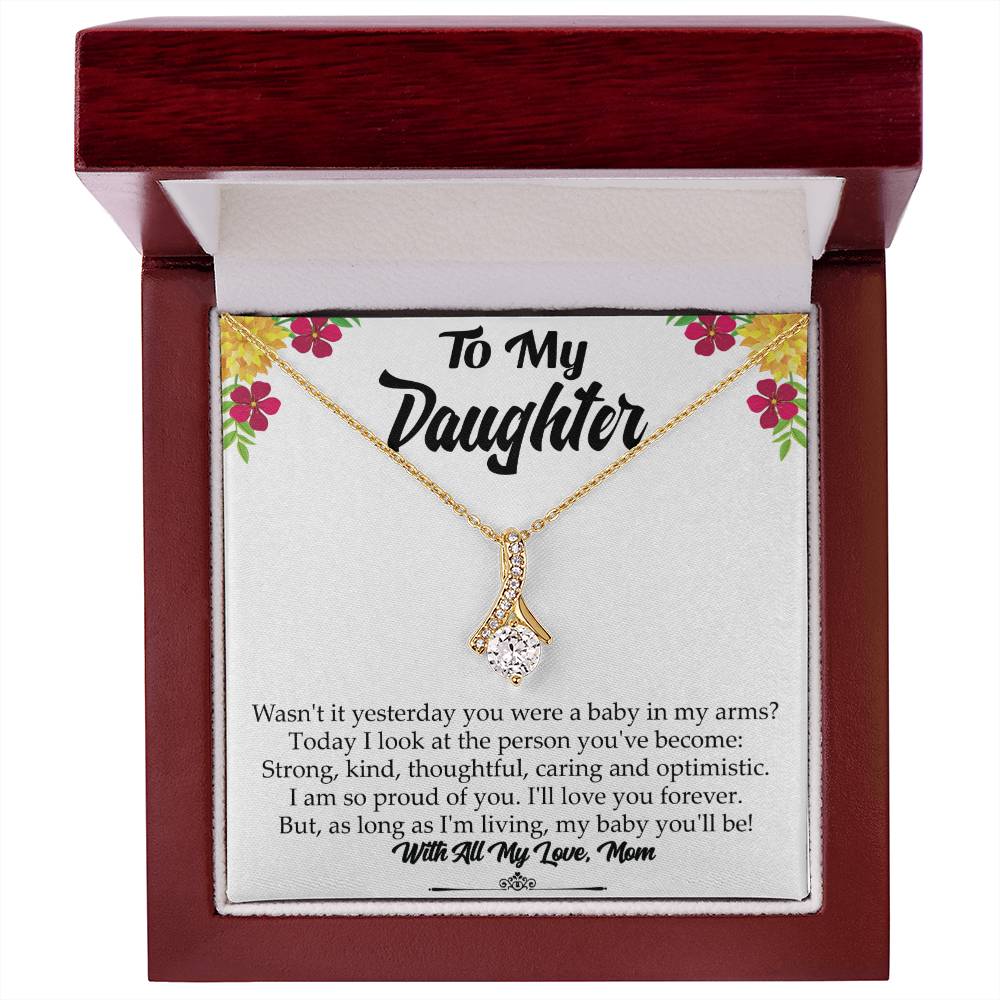 For My Strong, Beautiful Daughter"