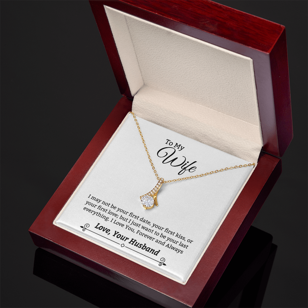 "To My Beautiful Wife: Forever My Love, Forever My Treasure"