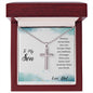 Cross Necklace, Best Christmas Gift Ideas, Birthday Gift For Son, To My Son Cross, Present From Mum And Dad For Son Birthday Gift Idea