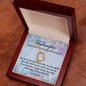 To My Stepdaughter Necklace Gift Soulmate Jewelry Christmas Gift Jewelry Gift Her Birthday Gift Gift from Grandpa Soulmate Gift 14K Gold