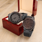 Best Man Engraved Wooden Watch -Anniversary Gift - Wooden Watch For Men - Boyfriend Birthday Gift - Groomsmen Gifts Personalized
