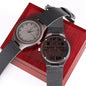 Engraved Wooden watch gift to my son from mom