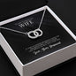 To My Wife Necklace, Wife Gift, Wife Birthday Gift, Wife Necklace, Anniversary Gift For Wife, Gift For Wife, Christmas Gifts For Wife