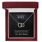 To My Wife Necklace, Wife Gift, Wife Birthday Gift, Wife Necklace, Anniversary Gift For Wife, Gift For Wife, Christmas Gifts For Wife