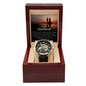 Men's Openwork Watch + MC with Message Card