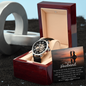 Men's Openwork Watch + MC with Message Card