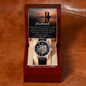 Men's Openwork Watch + MC with Message Card