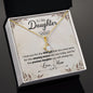 Gift for Daughter from Mom and Dad, Graduation Gift for Daughter To Our Daughter Necklace Love To Daughter Birthday College Graduation Gift