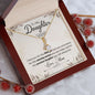 Gift for Daughter from Mom and Dad, Graduation Gift for Daughter To Our Daughter Necklace Love To Daughter Birthday College Graduation Gift