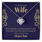 TO MY WIFE NECKLACE