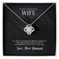 To My Wife Necklace, Wife Gift, Wife Necklace, Wife Birthday Gift, Anniversary Gift For Wife from Husband, Valentines Day Gifts For Wife