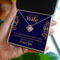 TO MY WIFE NECKLACE
