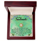 To My Soulmate Necklace Valentines Day Gift Valentines Necklace Soulmate Card gift for fiancé Wife Soulmate Gift Unique Gift For Him To My