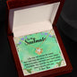 To My Soulmate Necklace Valentines Day Gift Valentines Necklace Soulmate Card gift for fiancé Wife Soulmate Gift Unique Gift For Him To My