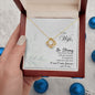 To My Wife Necklace, Wife Gift, Wife Necklace, Wife Birthday Gift, Anniversary Gift For Wife from Husband, Valentines Day Gifts For Wife