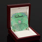 To My Soulmate Necklace Valentines Day Gift Valentines Necklace Soulmate Card gift for fiancé Wife Soulmate Gift Unique Gift For Him To My