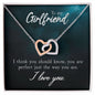 To My Girlfriend Necklace Necklace Set Anniversary Gifts Anniversary Jewelry Gift Her for Valentine's