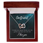To My Girlfriend Necklace Necklace Set Anniversary Gifts Anniversary Jewelry Gift Her for Valentine's