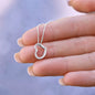 To My Soulmate Love Dancing Necklace with Message card.