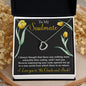 To My Soulmate Love Dancing Necklace with Message card.