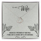 To My Wife Necklace, Anniversary Gift For Wife, Wife Birthday Gift, Gift For Wife, Wife Necklace, Mothers Day Gift For Wife Personalized