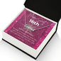 To my daughter personalized name necklace for 16th birthday