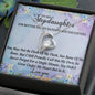 To My Stepdaughter Necklace Gift Soulmate Jewelry Christmas Gift Jewelry Gift Her Birthday Gift Gift from Grandpa Soulmate Gift 14K Gold