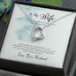 To My Wife Necklace, Anniversary Gift For Wife, Wife Birthday Gift, Gift For Wife, Wife Necklace, Mothers Day Gift For Wife Personalized