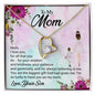 To my Mom - I am so Lucky to have you as a Mom Mother's Day Gift