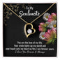 To My Soulmate Necklace Gift for Girlfriend Wife Gifts Anniversary Gift Necklace Set Girlfriend Necklace For Wife Valentine For Girlfriend