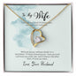 To My Wife Necklace, Anniversary Gift For Wife, Wife Birthday Gift, Gift For Wife, Wife Necklace, Mothers Day Gift For Wife Personalized