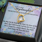 To My Stepdaughter Necklace Gift Soulmate Jewelry Christmas Gift Jewelry Gift Her Birthday Gift Gift from Grandpa Soulmate Gift 14K Gold