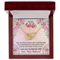 To My Wife Necklace, Anniversary Gift For Wife, Wife Birthday Gift, Husband To Wife, Love You my dearest wife, Mothers Day Gift
