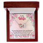 To My Wife Necklace, Anniversary Gift For Wife, Wife Birthday Gift, Husband To Wife, Love You my dearest wife, Mothers Day Gift