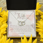 To My Wife Necklace, Anniversary Gift For Wife, Wife Birthday Gift, Husband To Wife, I Love You Forever And Always, Mothers Day Gift