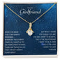 To My Girlfriend Necklace Birthday Gift Rose Gold Fill Wife Soulmate Gift For Couples Love Knot Gift for Girlfriend Gift for Soulmate Soulm