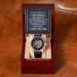 To My Son Open Work Wrist Watch Gift Gift from Mom Son Gifts from Dad Openwork Watch Watches For Men To My Son Gift Mother to Son Gifts Son