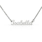 To My Sister Personalized Name Necklace With Message Card Sister Jewelry Mother's Day Gift Sister Gift To My Sister Gift for Soulmate Summe