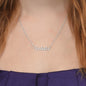 To My Sister Personalized Name Necklace With Message Card Sister Jewelry Mother's Day Gift Sister Gift To My Sister Gift for Soulmate Summe