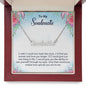To My Soulmate Custom Name Necklace Jewelry For Her Gift For Wife Birthday Gifts To My Soulmate Name Jewelry Women. Girlfriend Gift For Her