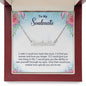 To My Soulmate Custom Name Necklace Jewelry For Her Gift For Wife Birthday Gifts To My Soulmate Name Jewelry Women. Girlfriend Gift For Her