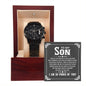 To My Son Wrist Watch Gift Son's Birthday Holiday Gift Men's Watches Son Christmas Gift Son Wedding Gift Dad Watch Men's Wrist Watch Son's
