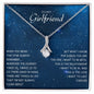 To My Girlfriend Necklace Birthday Gift Rose Gold Fill Wife Soulmate Gift For Couples Love Knot Gift for Girlfriend Gift for Soulmate Soulm
