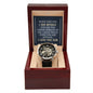 To My Son Open Work Wrist Watch Gift Gift from Mom Son Gifts from Dad Openwork Watch Watches For Men To My Son Gift Mother to Son Gifts Son