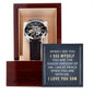 To My Son Open Work Wrist Watch Gift Gift from Mom Son Gifts from Dad Openwork Watch Watches For Men To My Son Gift Mother to Son Gifts Son