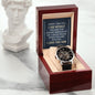 To My Son Open Work Wrist Watch Gift Gift from Mom Son Gifts from Dad Openwork Watch Watches For Men To My Son Gift Mother to Son Gifts Son