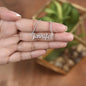 To Me Better Half Custom Name Necklace Gift Name Pendant Mommy And Me Bridesmaid Gift 2 Name Necklace Double Name Plate Gifts For Couples C