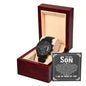 To My Son Wrist Watch Gift Son's Birthday Holiday Gift Men's Watches Son Christmas Gift Son Wedding Gift Dad Watch Men's Wrist Watch Son's