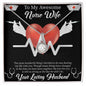 To My Nurse Wife Necklace Gift Wife Birthday Gift Necklace for Wife Christmas Gift Girlfriend Gift Wife Poem Card Valentine To My Soulmate